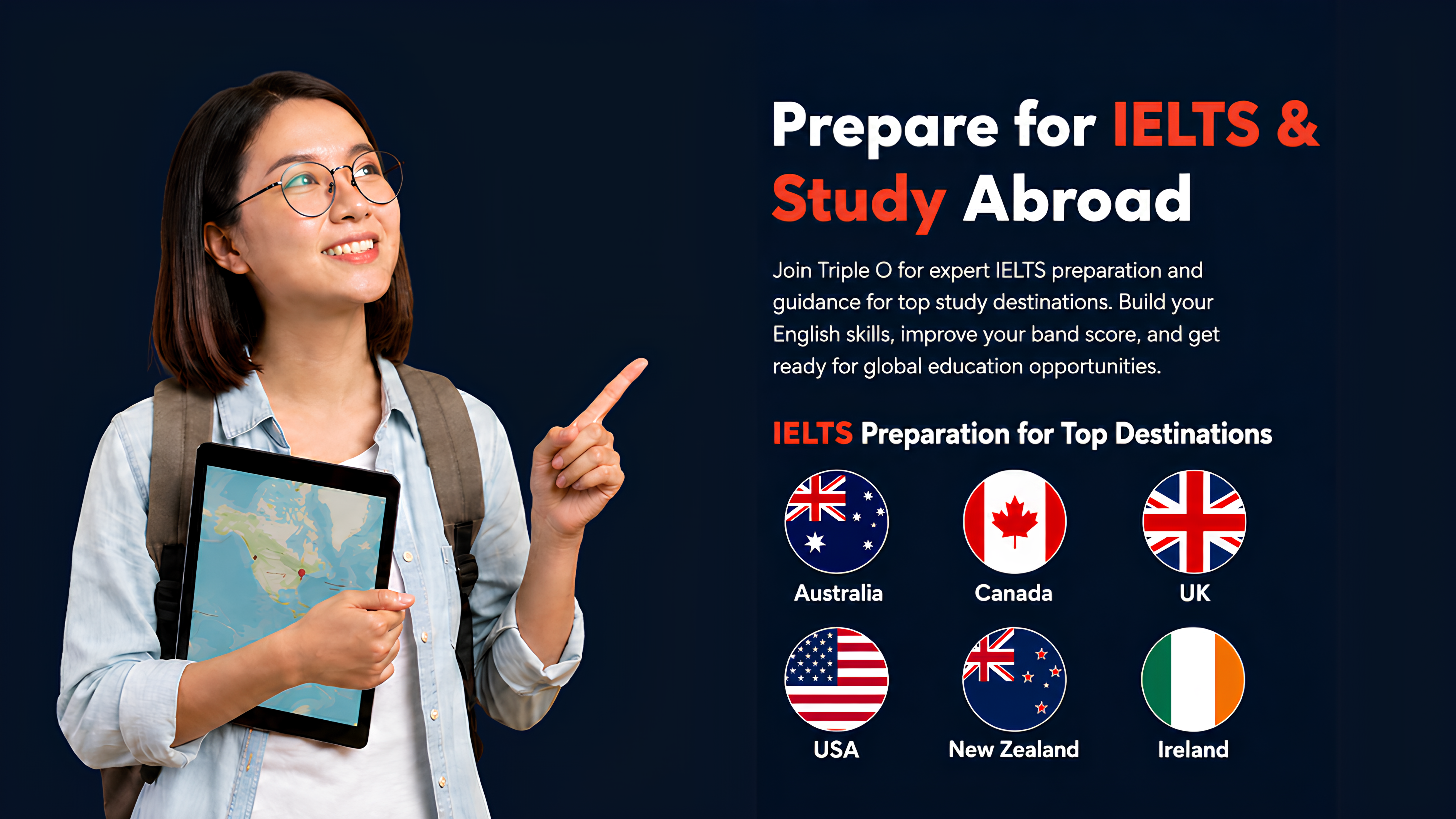 Prepare for IELTS and Study Abroad